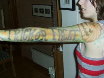 Drawn tattoos